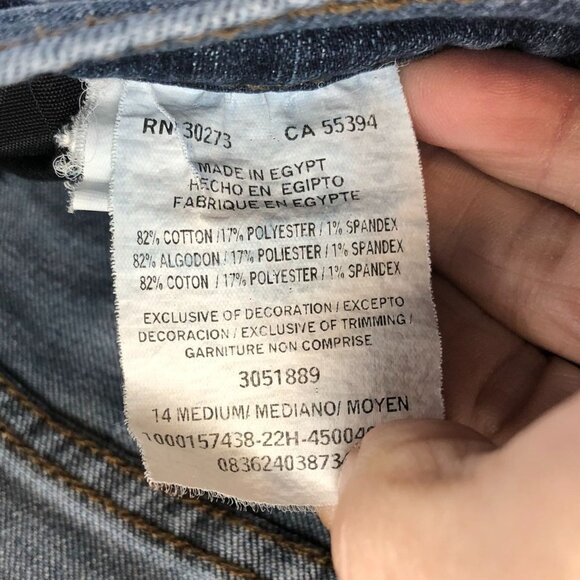 2 Lee Womens Jeans 14 Medium Lot Of Two Classic Straight Leg Mid Rise Relaxed - Picture 4 of 16